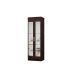 Armário Multiuso 62cm 2 Portas 4 Prateleiras com Espelho 7020 Café - Araplac