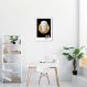 Quadro Abstrato Marble Head F 100x70 Filete Branco