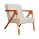 Poltrona Luxo Monalisa Suede Bege