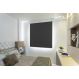 Persiana Romana (2,20Lar. x 2,00Alt.) Tecido Blackout Preto
