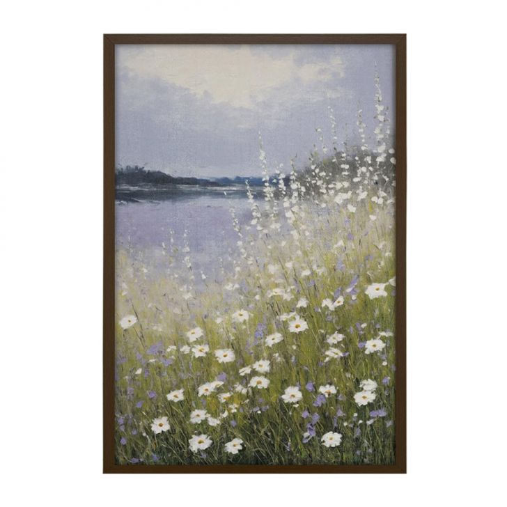 Quadro Clássico Entardecer III sem Vidro Colorido 40x60 cm