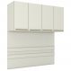 Ponte Casal Modulado 4 Portas 185x165 cm Seletto Areia Henn