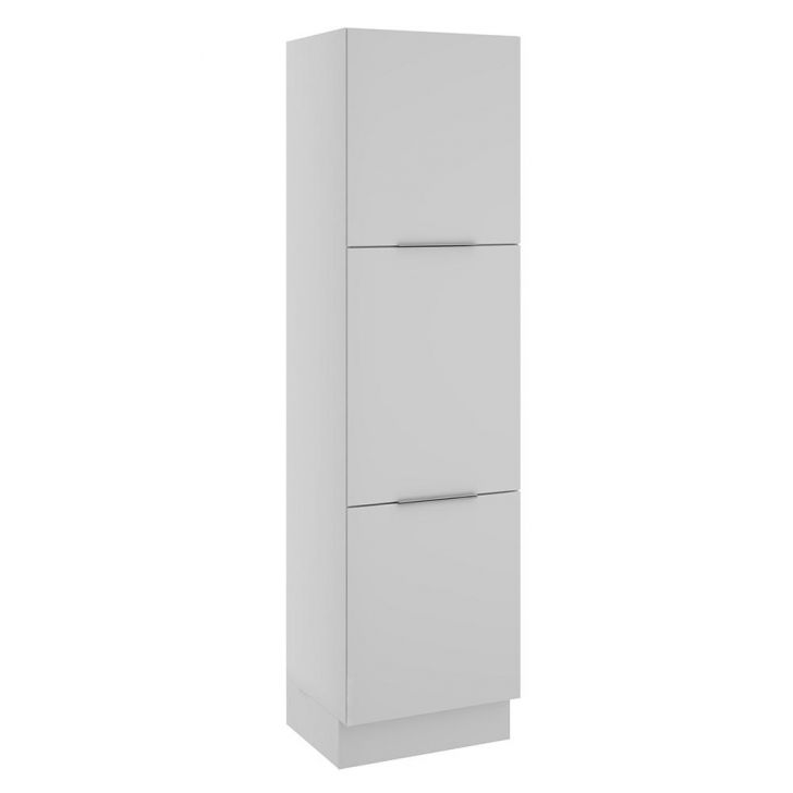 Paneleiro Madesa Stella 60 cm 3 Portas - Branco