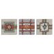 Conjunto Kit com 3 Quadros Náuticos Decorativos Linha Náutica Marinheiro - Mar 5