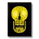 Quadro Decorativo Caveira Tequila Vintage 33x43 cm