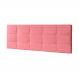 Cabeceira Painel King 1,95m Roma Suede Rosa - Pallazio
