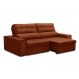 Image of Sofá 3 Lugares Retrátil e Reclinável Ravena Veludo Terracota FE691UP03ECIMOB