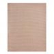 Tapete Sala Sisal Buzios Lual 47 Bege-Terracota 1,50X2,00M