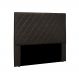 Cabeceira Dubai Para Cama Box King 195 cm Corino Marrom - D'Rossi