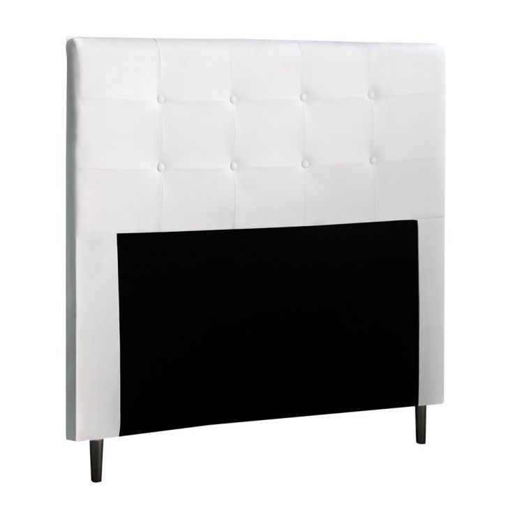 Cabeceira Cama Box Casal 140cm Luna I02 Sintético Branco - Mpozenato