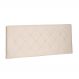 Cabeceira Painel Tânia Para Cama Box Casal 140 cm Suede Bege - D'Rossi