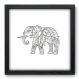 Quadro Decorativo - Elefante - 210qdsp