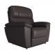 Poltrona do Papai Reclinável Elétrica Armênia Power Touch Couro Cappuccino G40 - Gran Belo