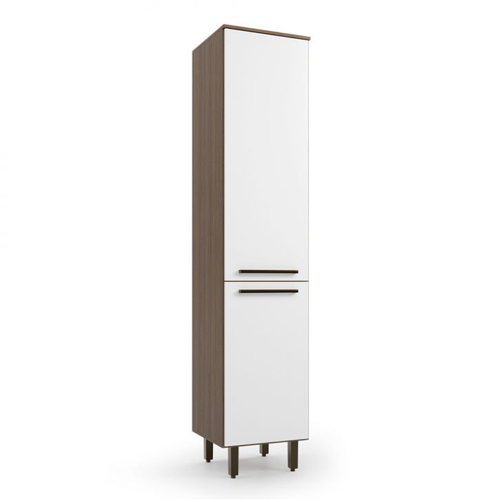 Paneleiro Evolution 2 Portas Tannat e Branco