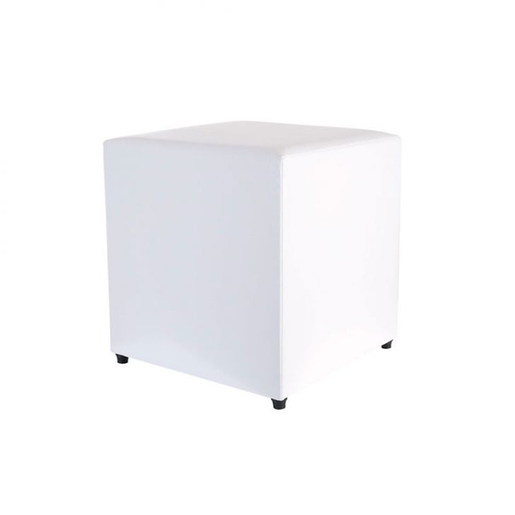 Puff Studio I Quadrado Branco