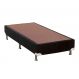 Base para Cama Box Solteiro Camurça II Preta