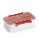 Pote Plástico Com Tampa Para Marmita Com Porta Talher 780ml