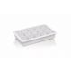 Forma Para Gelo Branco De Silicone Para 15 Cubos