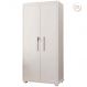 Armário Multiuso 5 Prateleiras 2 Pts c/ Chave 100% MDF Apollo Branco