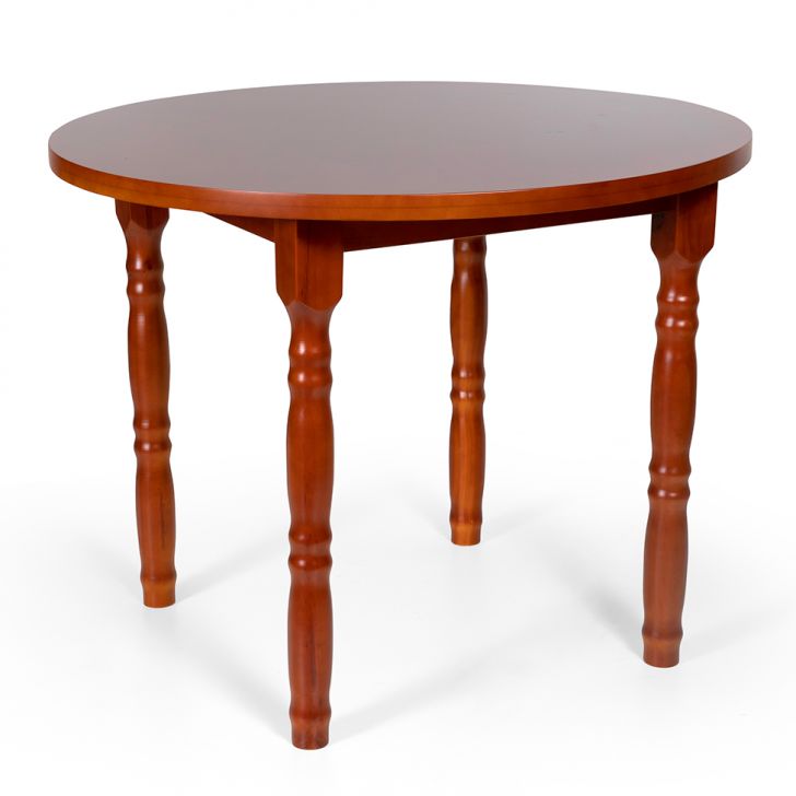 Mesa de Jantar Redonda Dalas Imbuia 99 cm