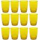 Kit 12 Copos Crippa 300ml Plástico Amarelo Água Suco Refrigerante Escolar Lanche?