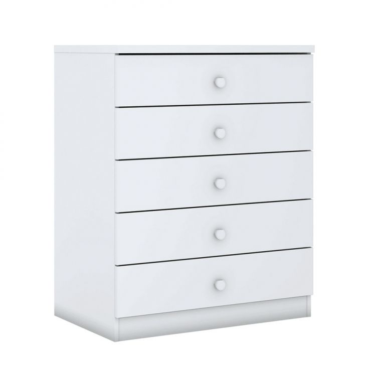 Cômoda Infantil Pique-Esconde 5 GV Branca