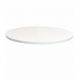 Tampo De Mesa Redondo Sala De Jantar 80Cm Madeira Branco