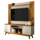 Rack Para Sala Com Painel Para TV 55 Pol Eller L05 Nature Off White - Lyam Decor