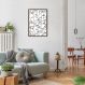 Quadro Mulheres Line Faces 43x30 Caixa Marrom
