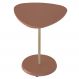 Mesa Apoio Alta MDF Para Sala de Estar 51 cm 4697 Terracota ARLY