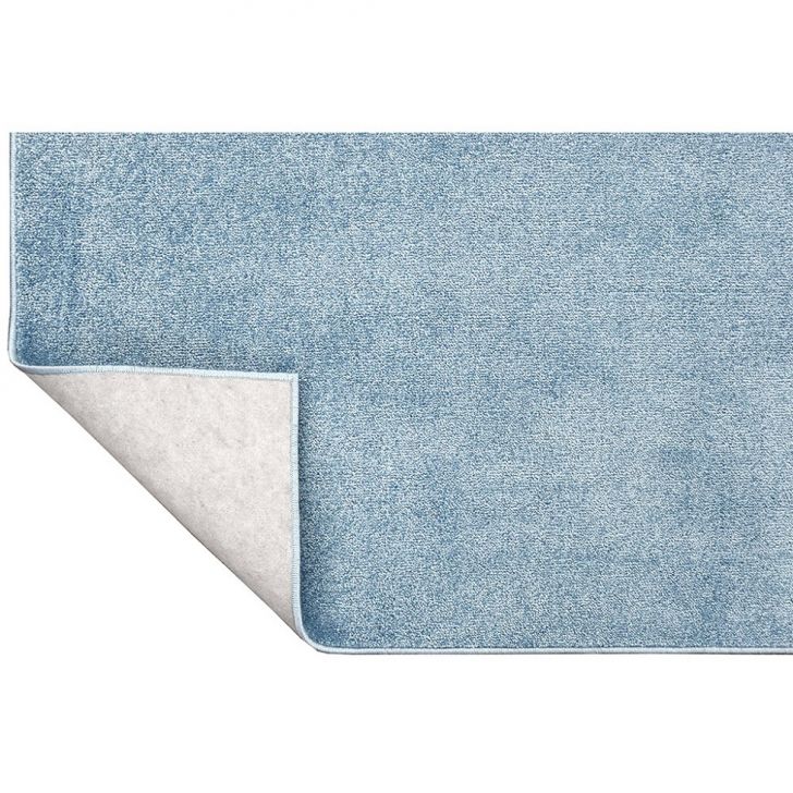 Tapete Tufting Relex Retangular Veludo (200x250) Azul Claro