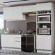 Armário de Cozinha Completa 270cm Branco Stella Madesa 05