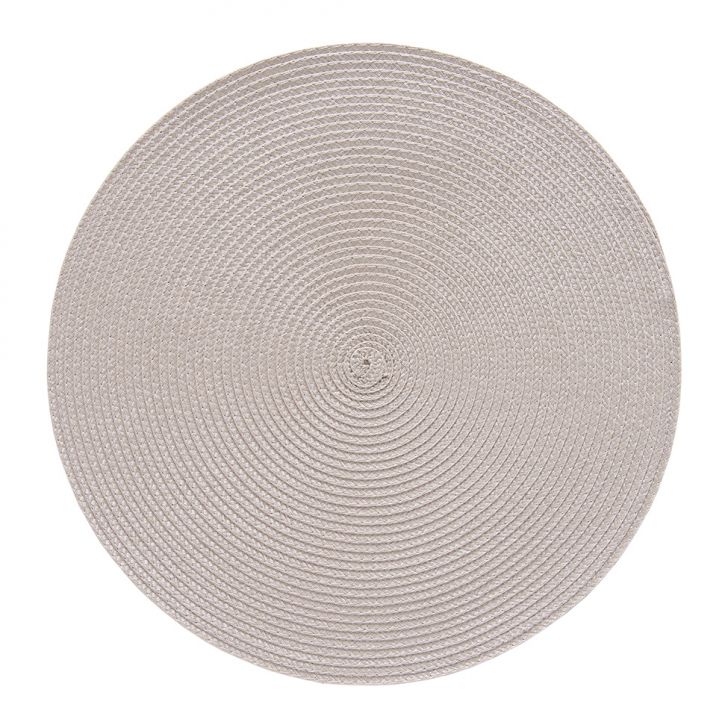 Jogo Americano Redondo Luna Vanilla