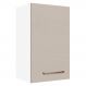 Armário de Cozinha Aéreo 40 cm 1 Porta Branco/Crema Agata Madesa