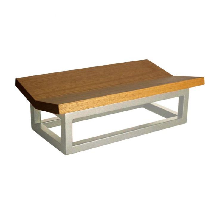 Fruteira de mesa Daily - Madeira e Ferro Cor:Branco