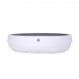 Vaso Bacia Decorativo Osaka Branco G 16x65x52 cm - D'Rossi