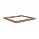 Tampo para Cooktop Valence Nogueira 60 cm