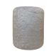 Puff Redondo Não é Segredo Astracan Pelúcia Cinza Rodinha 40x45 NSPR05TA-R