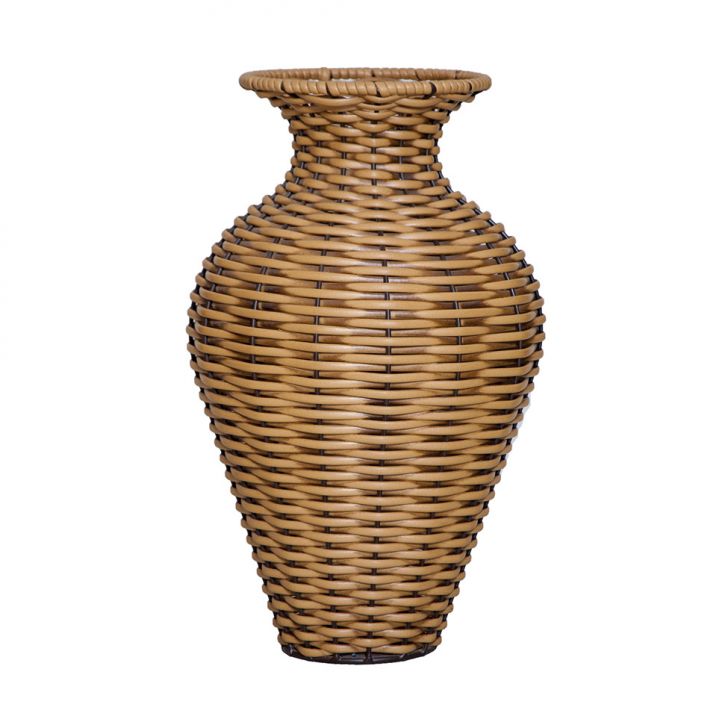 Vaso Bojudo Ratan Marrom