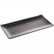 Kit 40 Travessas Pratos Sushi Comida Japonesa Melamina Preto 30x15cm Lyor Tóquio