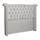 Cabeceira Sienna Solteiro Para Cama Box Linho Bege