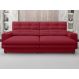 Sofá Pegasus 2,00m Assento Retrátil e Reclinável Velosuede Vermelho - NETSOFAS