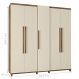 Guarda Roupa Sapateira 5 Portas Paloma Freijó Off White