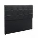 Cabeceira Painel De Casal 160cm Para Cama Box Clean Napa Preto - DS Estofados