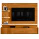 Home para TV's de 65 Polegadas Frisado Turim Cinamomo Off White