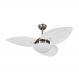 Ventilador de Teto Dormamu Bronze 3 Pás Palmae Branco 127V