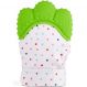 Mordedor Luvinha para Bebê Silicone e Poliéster Verde
