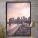 Quadro Decorativo Cidade Prédios Rio e Rodovia-24x34Cm