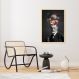 Quadro Sigmund Freud Head Explosion 60x43 Caixa Marfim