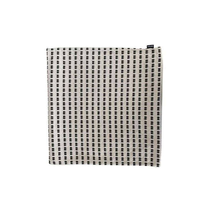 Almofada Toulon II Jacquard Verde e Cru 45x45 cm